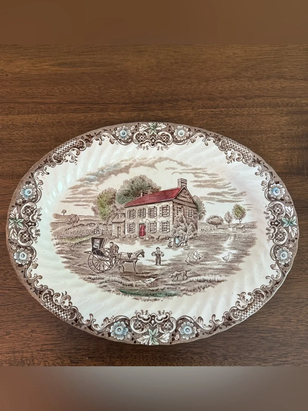 Johnson Brothers Heritage Hall Fieldstone 11.5